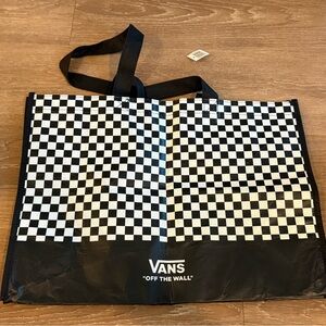 Vans Checkered Black and White Shopper